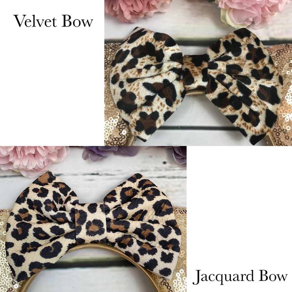Minnie Mouse Leopard Bow Animal Kingdom Headband - Picture 16 of 16